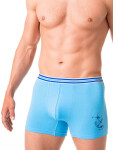 Pánske boxerky Key MXH 779 A24 Bamboo M-2XL modrá XXL