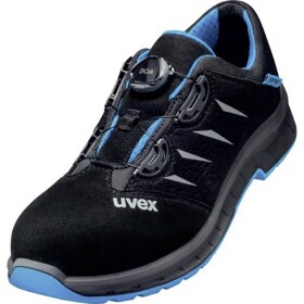 Uvex 6938 6938248 bezpečnostná obuv S1P Veľkosť topánok (EU): 48 čierna/modrá 1 pár; 6938248