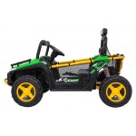 Mamido Detské elektrické autíčko Buggy UTV Speed 24V zelené