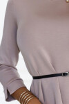 Dámske šaty 579-1 - NUMOCO Béžová 2XL/3XL