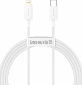 Baseus CATLYS-C02 Kábel USB-C (M) - Lightning (M) 2 m biela / 20W (CATLYS-C02)