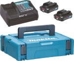 Makita Energy Kit 197658-5 / 2x aku BL1021B / 1x nabíjačka DC10SB / 1x Makpac 821549-5 (197658-5)