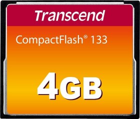 Transcend 133x Compact Flash 4 GB (TS4GCF133)