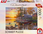 Schmidt Puzzle Lodenice s kanoe