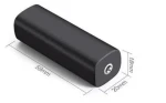 MicroConnect Filtračný adaptér 3.5mm čierna / Audio adaptér / 0,15m (AUDLL-ANTI)
