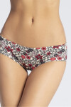 Dámske nohavičky BIKINI COTTON COMFORT PRINT 02 Vícebarevné