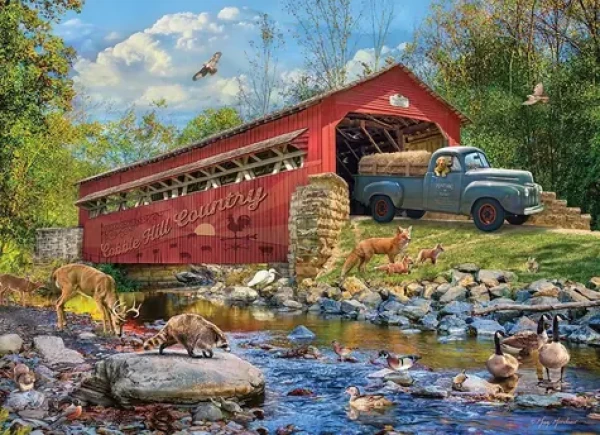 Puzzle Vitajte v krajine Cobble Hill