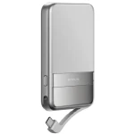 EcoFLow Rapid Magnetic Power Bank 5000mAh strieborná / Powerbanka / 30W / Qi2 / USB-C / Li-Co (1ECORAP5000)