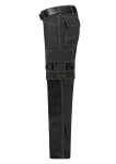 Pracovné nohavice z plátna Cordura unisex tmavo šedé 62