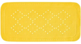 Spirella ALASKA protišmyková podložka do vane žltá / PVC / 91 x 36 cm
