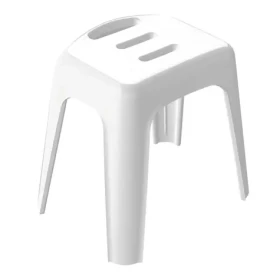 Spirella HOCKER sedátko do sprchy biela / plast / 47 cm / do 130 kg (7610583300270)