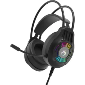 Marvo H8326 čierna / slúchadlá s mikrofónom / 3.5mm jack / podsvietenie / kábel 1.8m (H8326)
