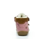 Primigi Nabuk Canyon/Rosa ružové zimné barefoot topánky 26 EUR