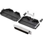 Encitech DPPK37-BK-HDP62-K 6355-0011-04 sada D-SUB kolíkové lišty 180 ° Pólov: 62 spájkovaný 1 sada; 6355-0011-04