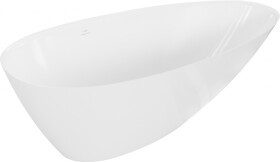 MEXEN - Milano voľne stojaca vaňa liaty mramor 150 x 82, biela lesk 57301508510