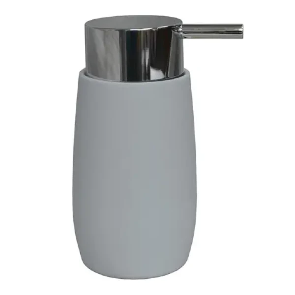 MSV Dávkovač mydla ASTI šedý / plast / 230 ml