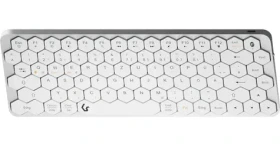 Keysonic KSK-5020BT-S strieborná / Mini klávesnica / Bluetooth 5.0 / 83 kláves / DE / podsvietenie (61010)