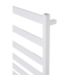 Instalprojekt - Kúpeľňový radiátor Belt - Pripojenie radiátora - Spodná pripojenie, Radiátory - Farebné prevedenie HL - Čierna, Rozmer radiátora HL - 600 × 1573 mm, výkon 667 W RADBEL601631