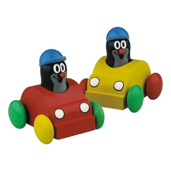 Detoa Autíčko s pískajúcim krtkom 1 ks