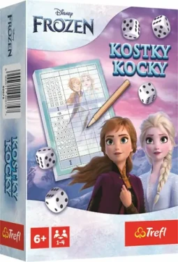 Trefl - Hra - Stolová hra Kocky: Ľadové kráľovstvo