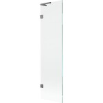 MEXEN/S - Lunar L vaňová zástena FIX 50 x 150, transparent, grafit metal 897L-050-000-95-00