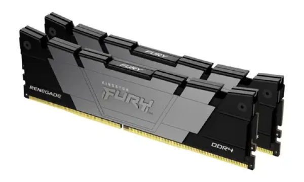 Kingston FURY Renegade Black 16GB (2x 8GB) DDR4 3200MHz / CL16 / DIMM / 1.2V / Non-ECC / Un-Registered (KF432C16RB2K2/16)