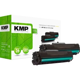 KMP H-T114D toner Dual náhradný HP HP 12A (Q2612A) čierna 2000 Seiten kompatibilná náplň do tlačiarne; 1114,0021