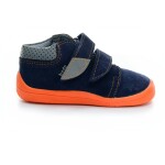 Beda (bf 0001/w/m/2) blue mandarine členkové barefoot topánky s membránou 22 EUR
