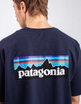 Patagonia M's P-6 Logo Responsibili-Tee® New Navy L