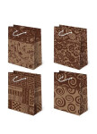 Tlapka T-4 Kraft Set 131 Rustic Style A'10 Bag mix barev-mix designu 16x24x7.5 cm