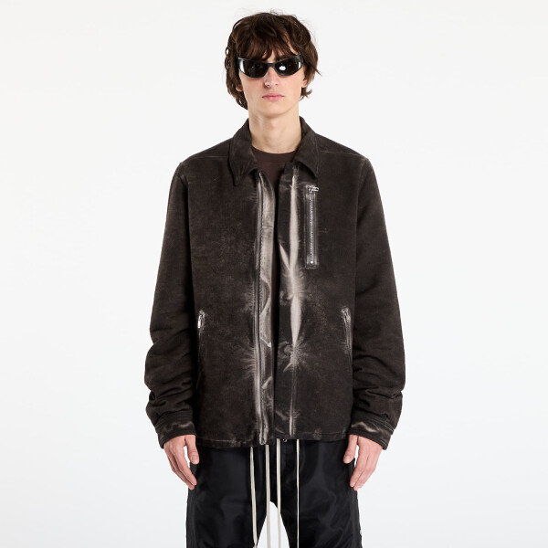 Bunda Rick Owens DRKSHDW Concealed Zipfront Jacket Dark Dust L