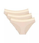 Dámske nohavičky Feel of Modal Tai 3P - Triumph bílá (0003) 000M