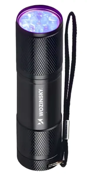 Wozinsky WLD-9L čierna / UV svietidlo / IP65