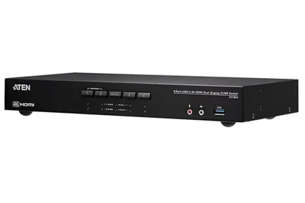 Aten CS1844 / KVM prepínač / 4:1 / 2x HDMI 4K 60Hz / USB 3.0 / audio (CS1844)
