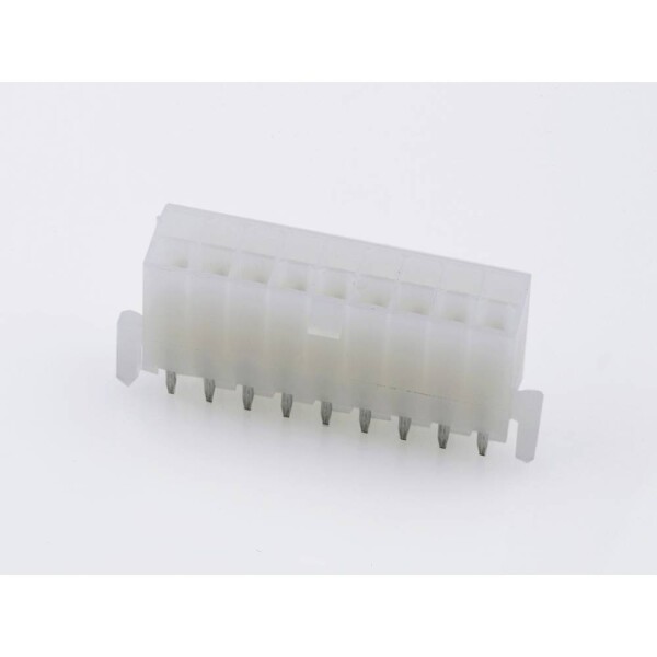 Molex vstavaná zásuvková lišta (štandardná) Počet pólov 18 Raster (rozteč): 4.20 mm 39299184 1 ks Tray; 39299184