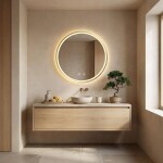 REA - Zrkadlo LED 60cm MMJ HOM-02501