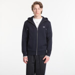 Mikina Fred Perry Hooded Zip Through Sweatshirt Black L
