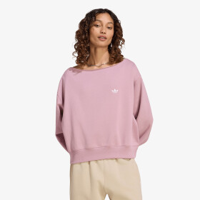 Mikina adidas Ess Crw Lo Magic Mauve L