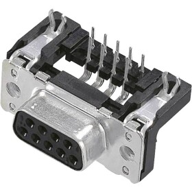 HARTING 09663526611 D-SUB zásuvková lišta 90 ° Pólov: 25 spájkovaný konektor 1 ks; 09663526611