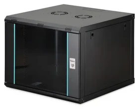 Digitus DN-37107 čierna / Nástenný rozvádzač / 19" / 9U / 600x600 mm / nezmontovaný (DN-37107)