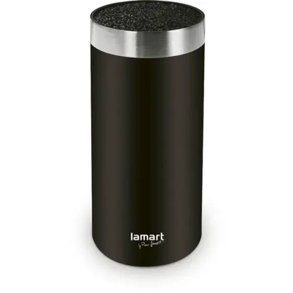 Lamart Snap Blok na nože 22.5cm čierna (8590669368648)