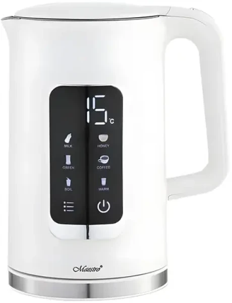 Maestro MR-024 biela / Rýchlovarná kanvica / 1850-2200W / 1.7 L (MR-024-WHITE)