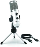 FIFINE K056A biela / stolný mikrofón / kondenzátorový / trojnožka / USB-A (K056AW)