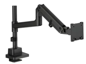 Digitus čierna / Držiak pre jeden monitor / do 57" / VESA 75x75, 100x100 / nosnosť 27 kg / plynová pružina (DA-90475)