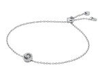 Michael Kors Elegantný strieborný náramok pre ženy Kors MK MKC1762CZ040