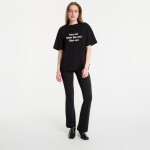 Tričko Palm Angels Statement Regular T-Shirt UNISEX Black/ Off White L