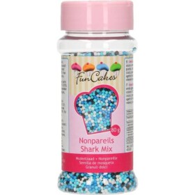 Cukrové perličky modro-bílé 80 g - FunCakes