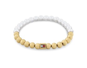 Tommy Hilfiger Korálkový náramok s umelou perlou Semi-Precious Beads 2780962