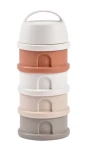 Beaba Sada téglikov na sušené mlieko / desiatu Cotton White / Terracotta (911728BB)
