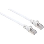 Intellinet 741903 RJ45 sieťové káble, prepojovacie káble CAT 6a (surový kábel CAT 7) S/FTP 0.25 m biela bez halogénov 1 ks; 741903